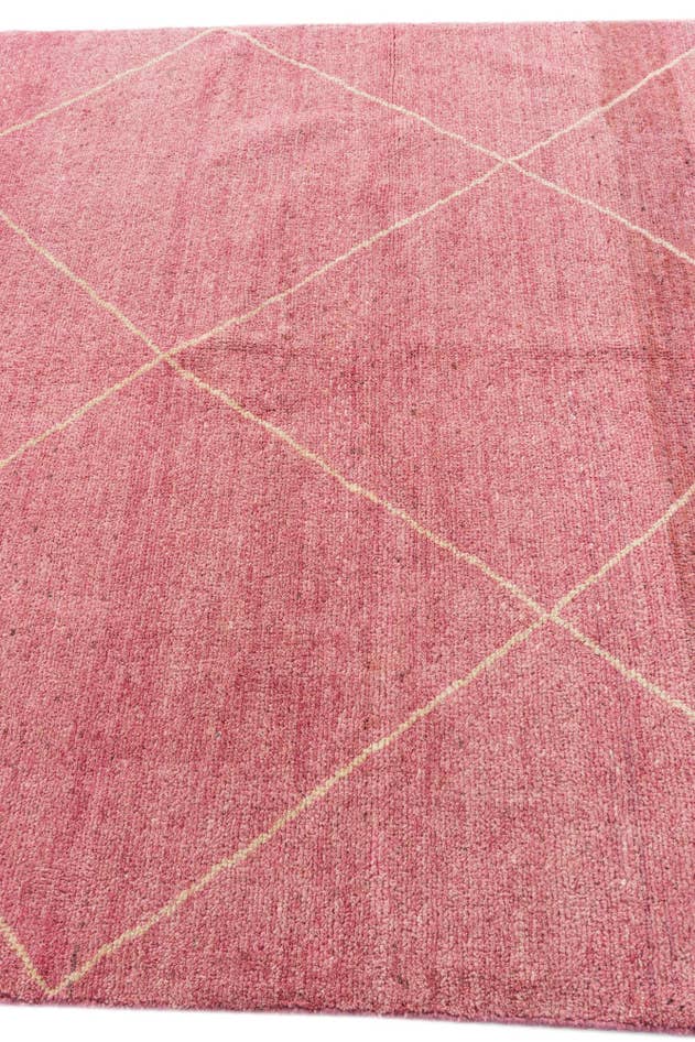 Detail image of 5' 7 x 8' Hand Knotted Moroccan Wool Rug