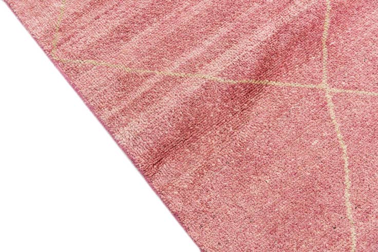 Detail image of 5' 6 x 8' 2 Hand Knotted Moroccan Wool Rug