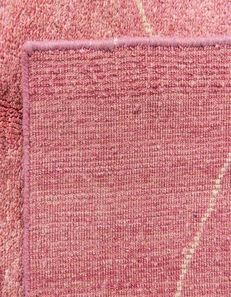 Detail image of 5' 6 x 8' 2  Hand Knotted Moroccan Wool Rug