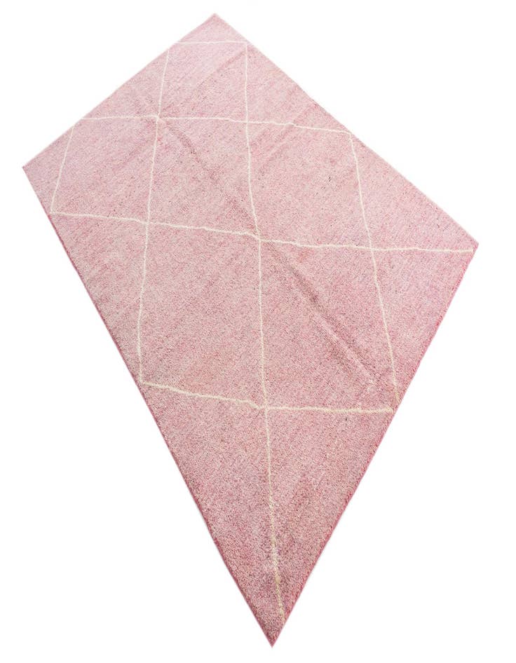 Detail image of 5' 6 x 7' 10  Hand Knotted Moroccan Wool Rug