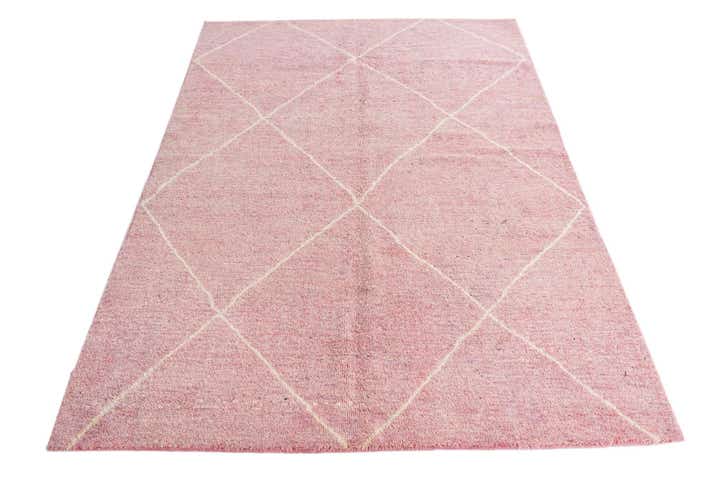 5' 6 x 7' 10 Hand Knotted Moroccan Wool Rug