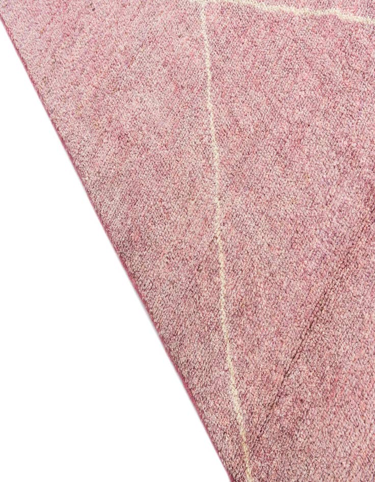 Detail image of 5' 6 x 7' 10  Hand Knotted Moroccan Wool Rug