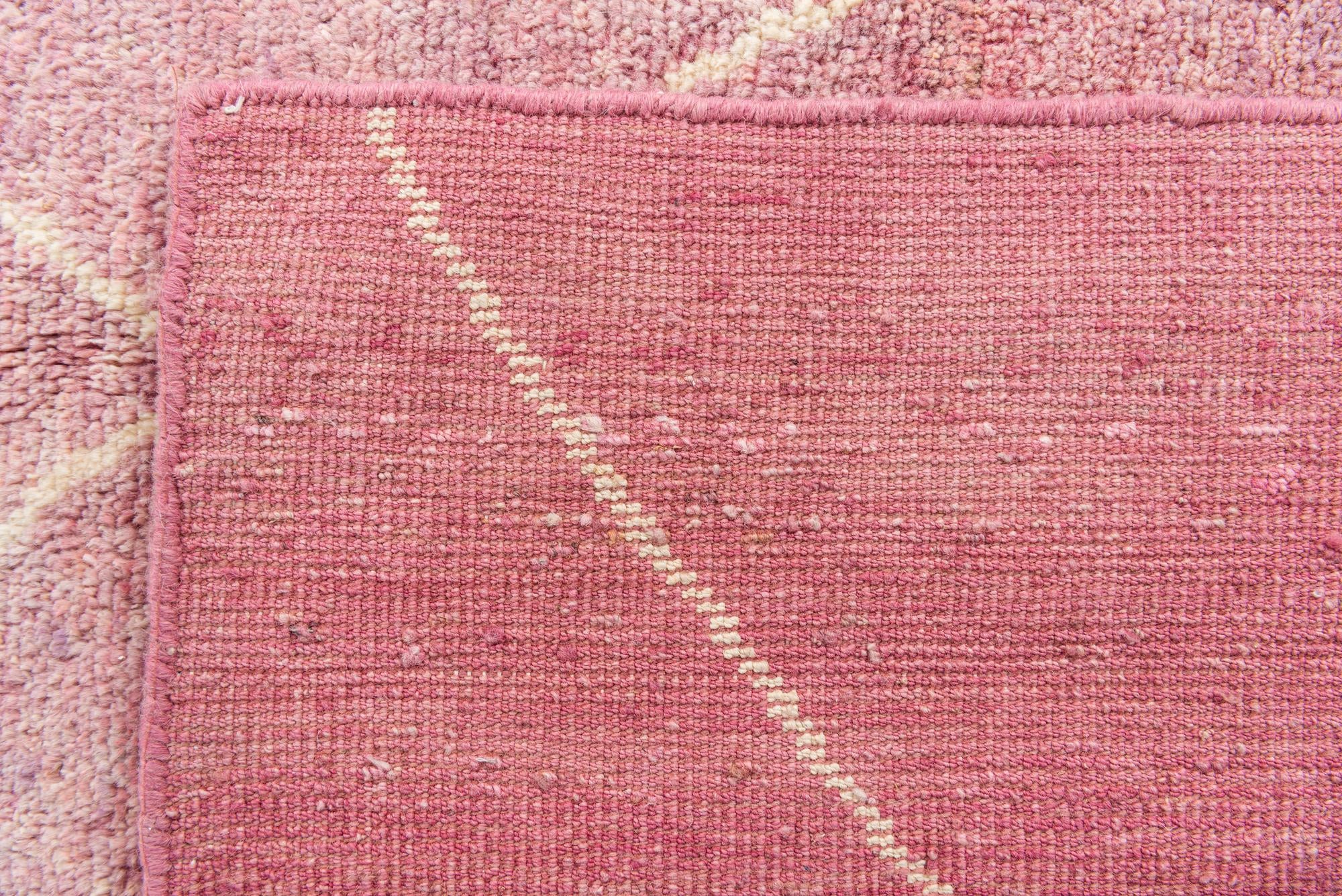 5' 6 x 7' 10 Hand Knotted Moroccan Wool Rug