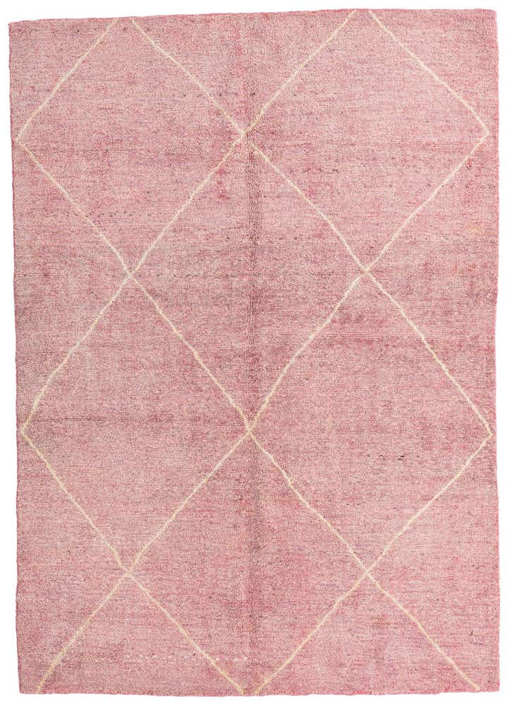 5' 6 x 7' 10 Hand Knotted Moroccan Wool Rug