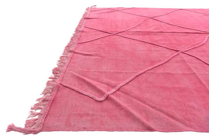 6' 4 x 9' 10 Hand Knotted Moroccan Wool Rug