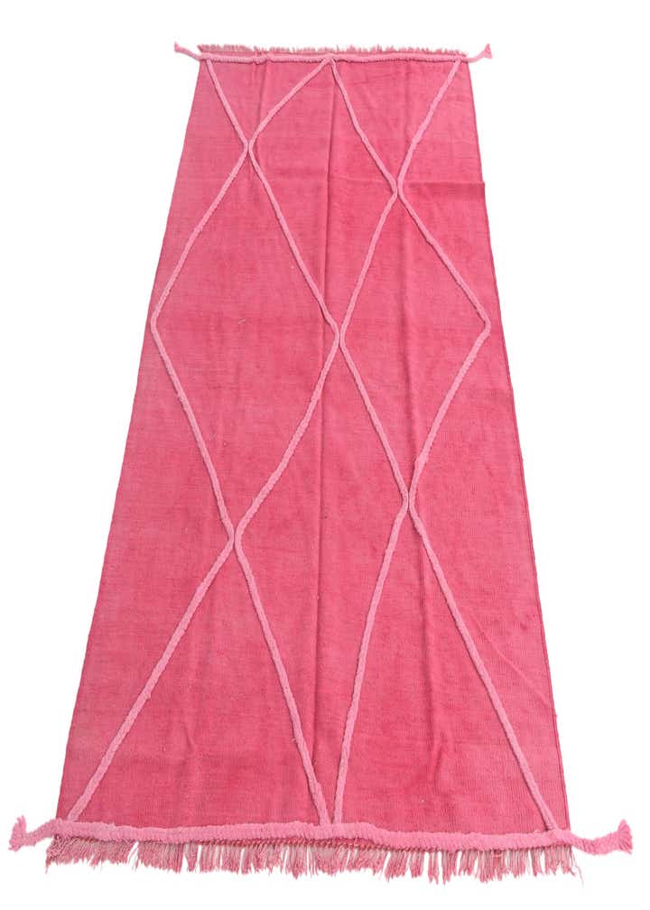 4' 2 x 6' Hand Knotted Moroccan Wool Rug