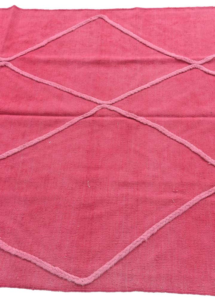 4' 2 x 6' Hand Knotted Moroccan Wool Rug