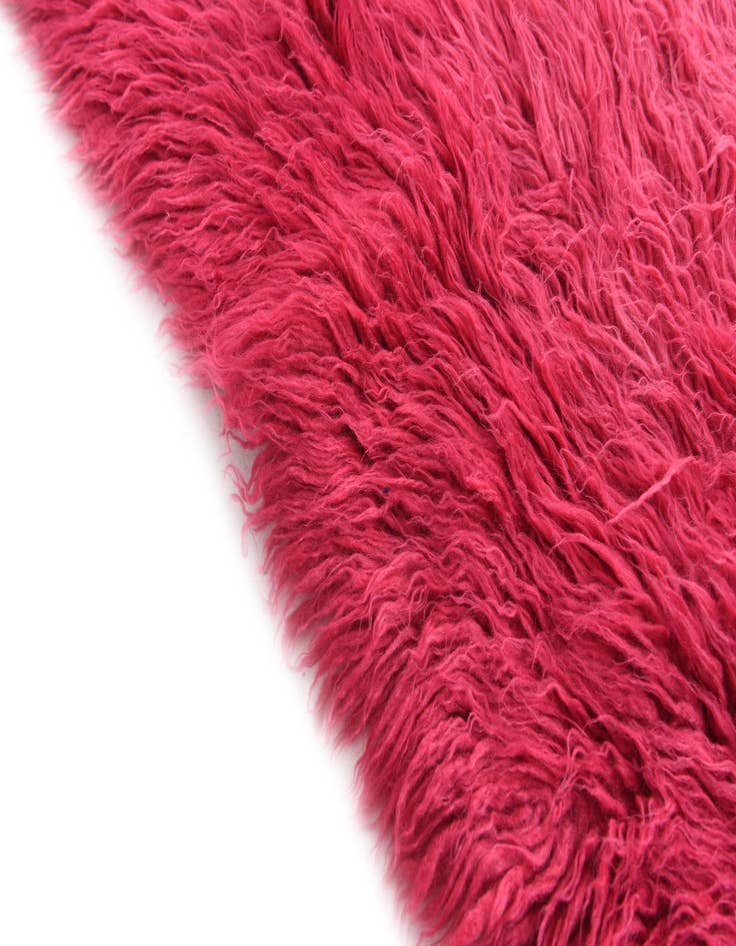 Detail image of 4' 6 x 5' 6  Hand Knotted Moroccan Wool Rug