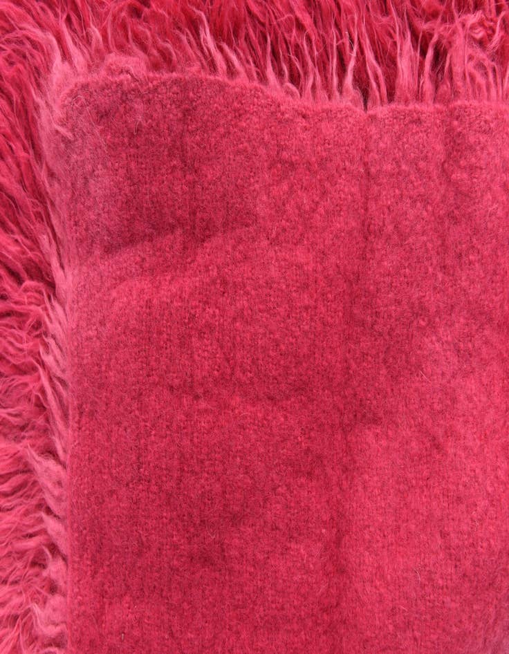 Detail image of 4' 6 x 5' 6  Hand Knotted Moroccan Wool Rug