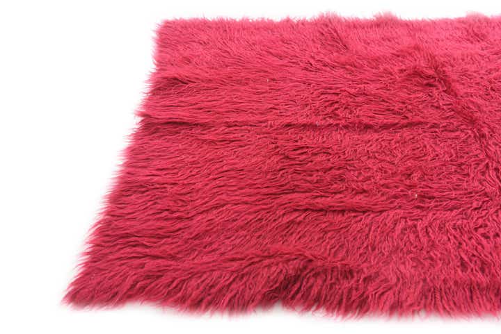 2' 9 x 4' 1 Hand Knotted Moroccan Wool Rug