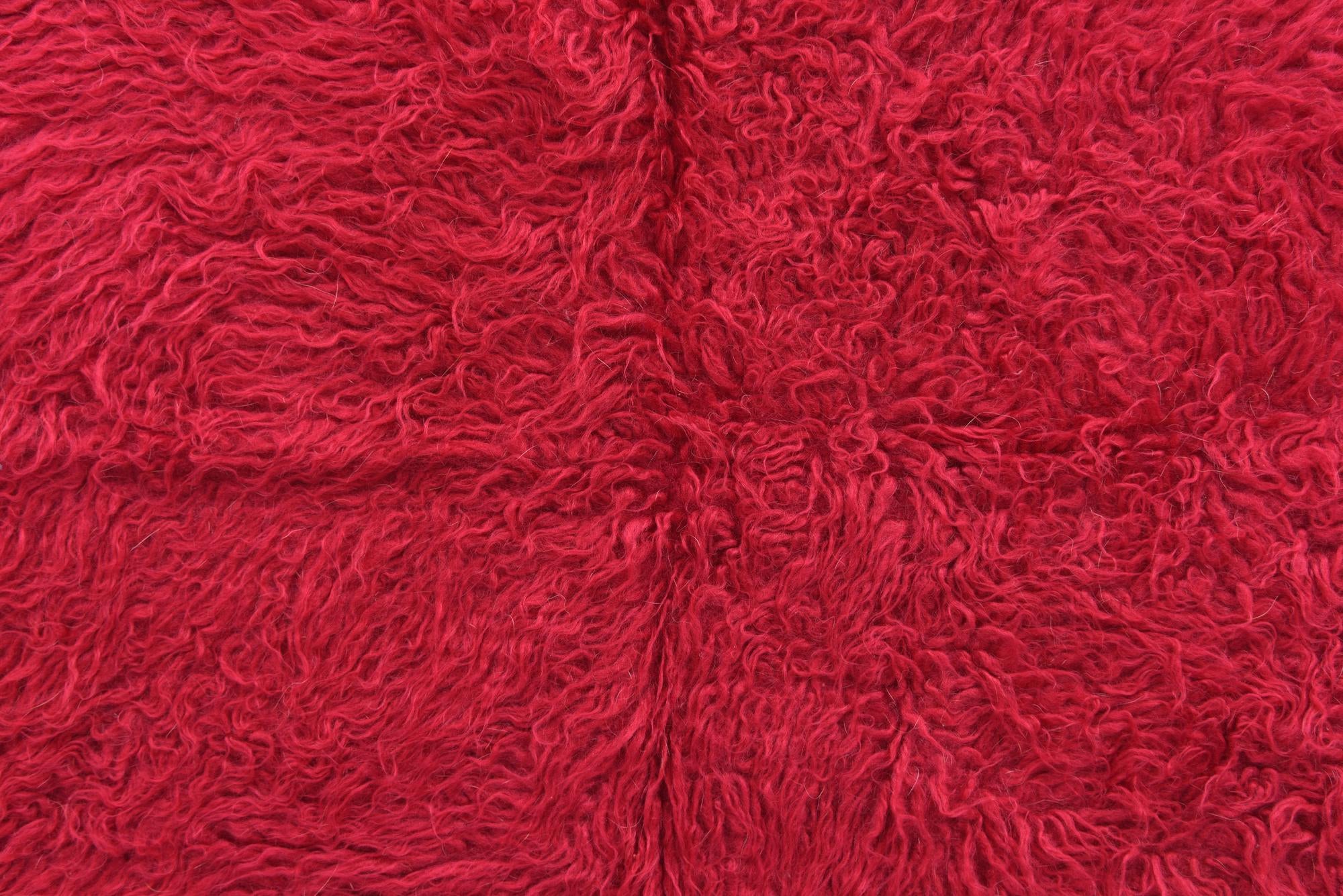 2' 9 x 4' 1 Hand Knotted Moroccan Wool Rug