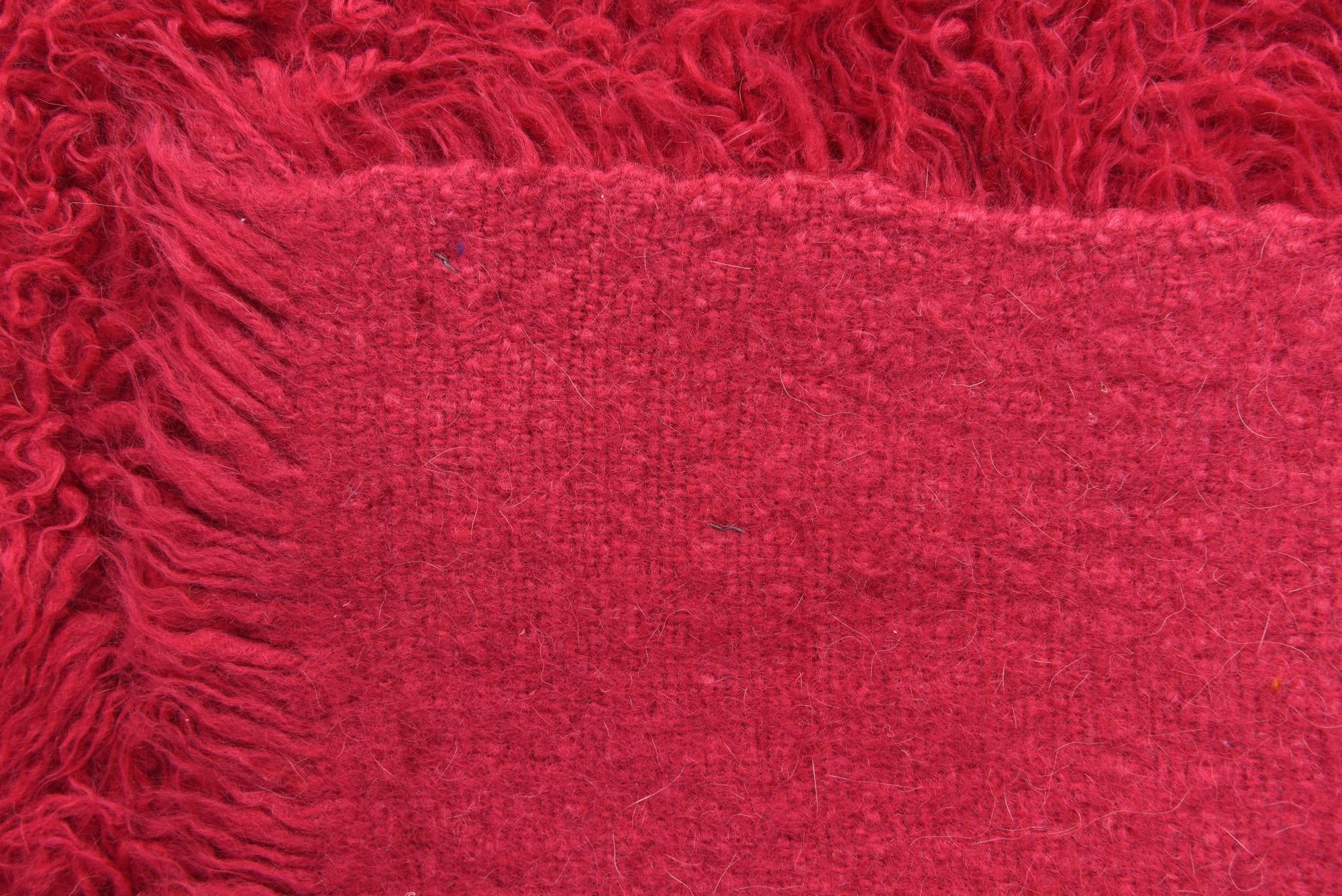 2' 9 x 4' 1 Hand Knotted Moroccan Wool Rug