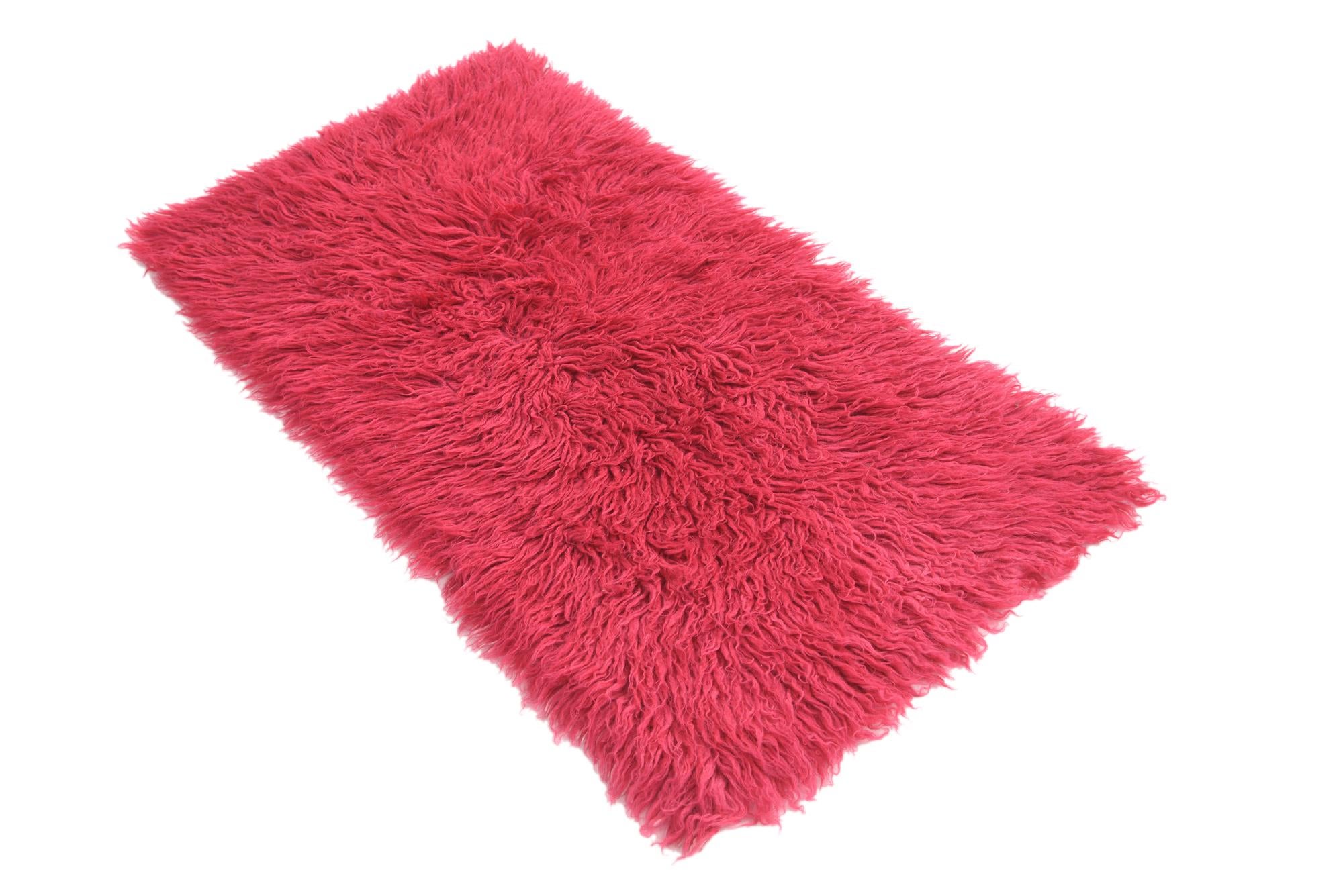 2' 1 x 3' 10 Hand Knotted Moroccan Wool Rug