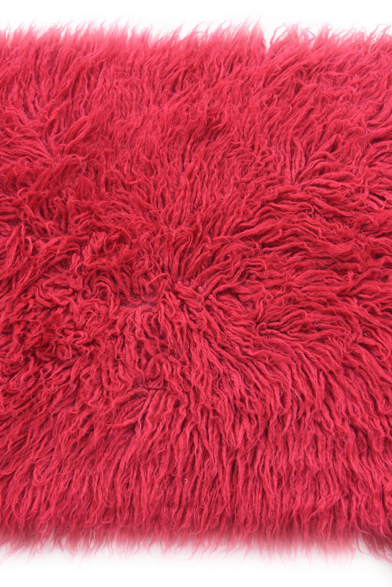 2' 1 x 3' 10 Hand Knotted Moroccan Wool Rug