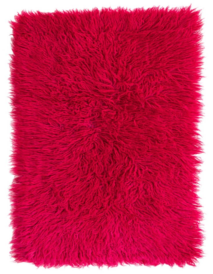 Detail image of 2' 1 x 3' 10 Hand Knotted Moroccan Wool Rug