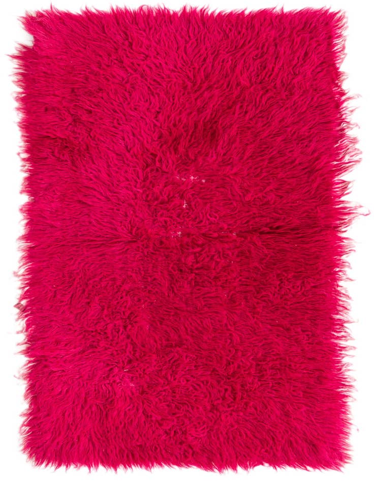 Detail image of 2' 3 x 4' 1 Hand Knotted Moroccan Wool Rug