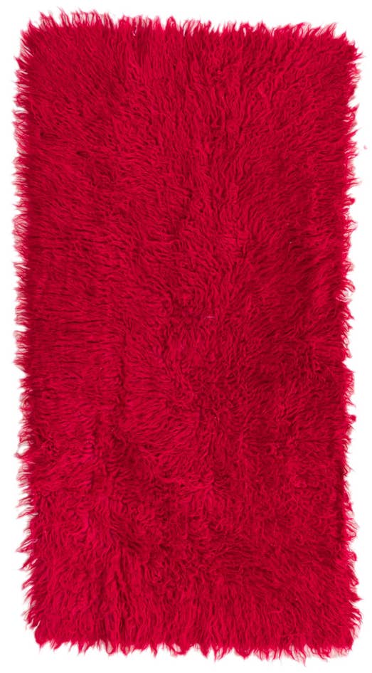 Detail image of 2' x 3' 10 Hand Knotted Moroccan Wool Rug