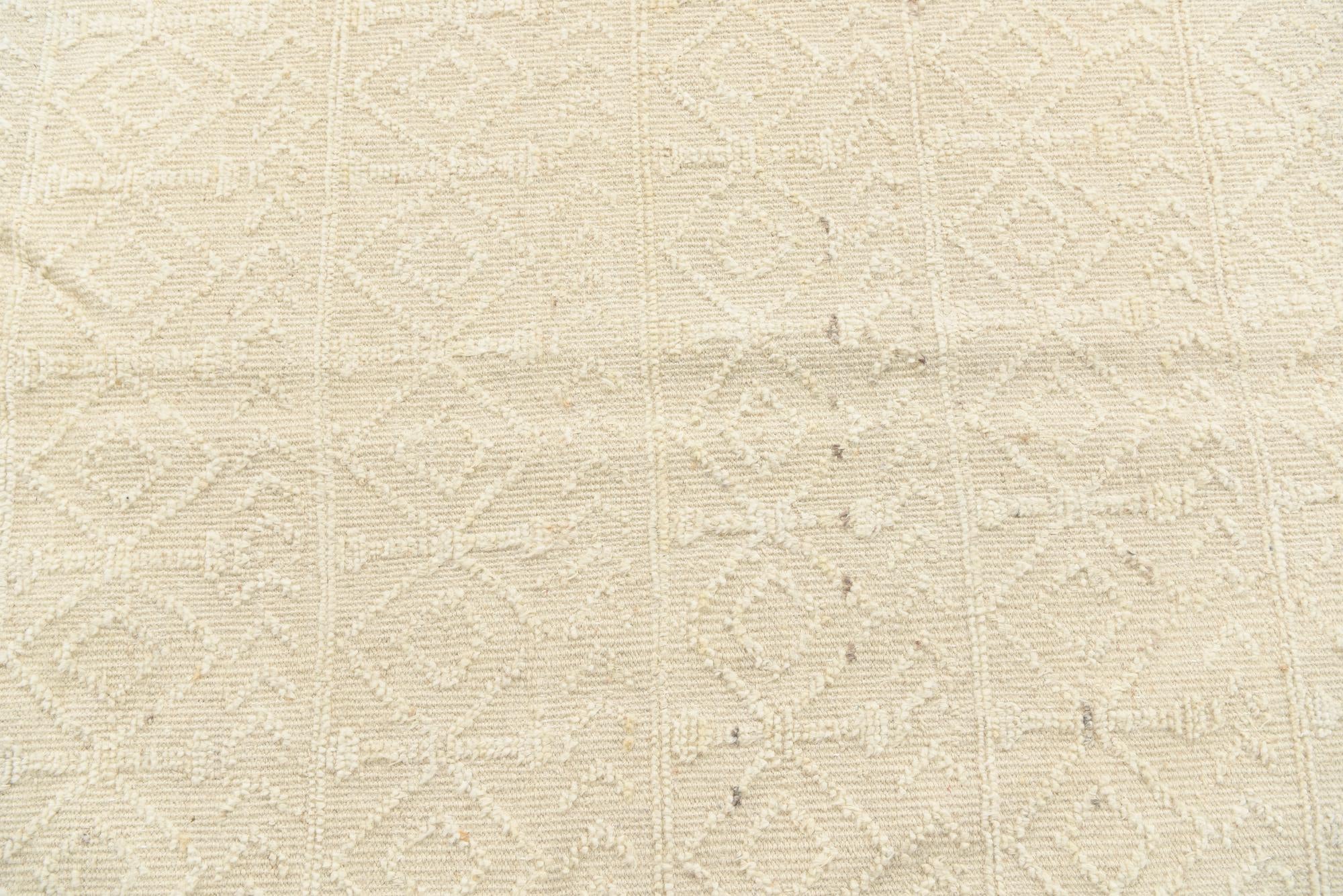 5' 4 x 8' 2 Hand Knotted Moroccan Wool Rug
