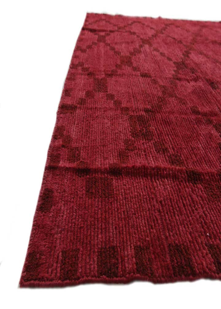 8' x 9' Hand Knotted Moroccan Wool Rug