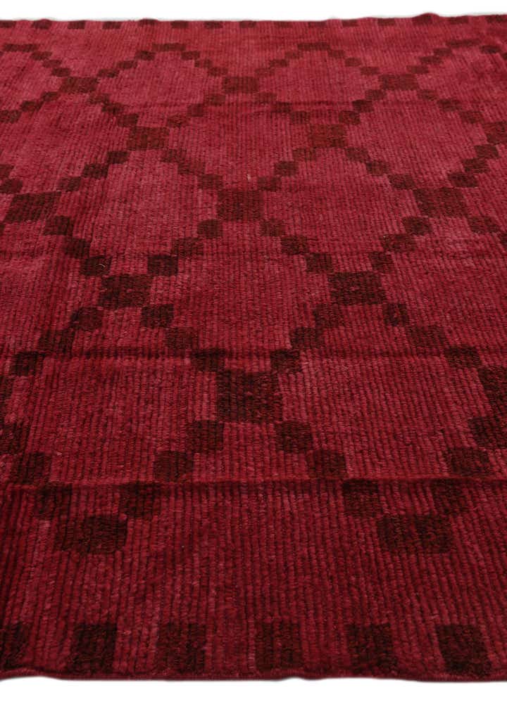 8' x 9' Hand Knotted Moroccan Wool Rug