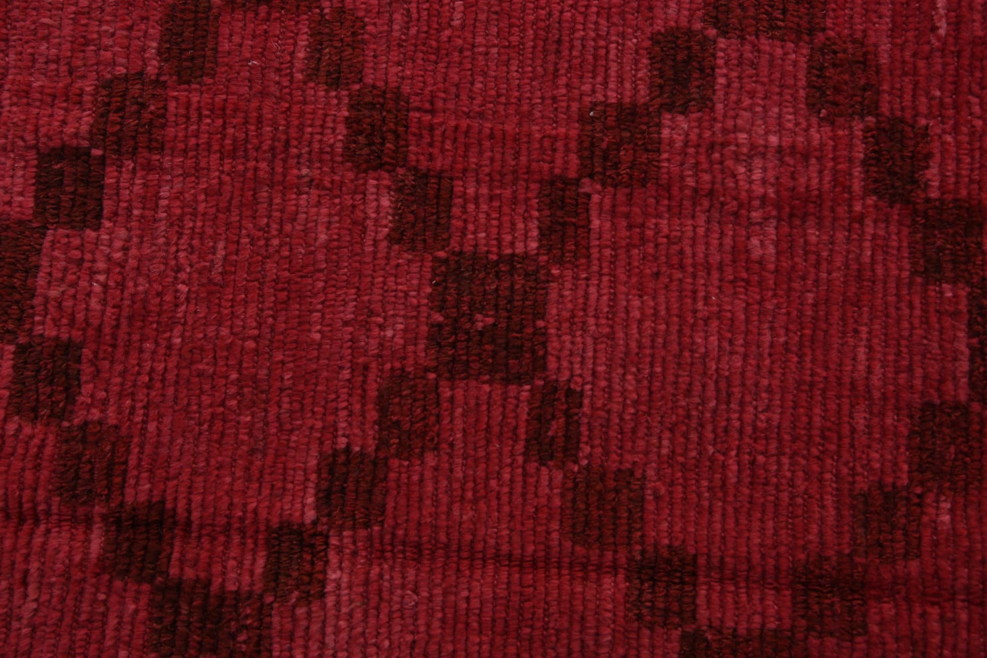 8' x 9' Hand Knotted Moroccan Wool Rug