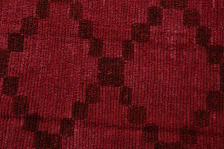 8' x 9' Hand Knotted Moroccan Wool Rug