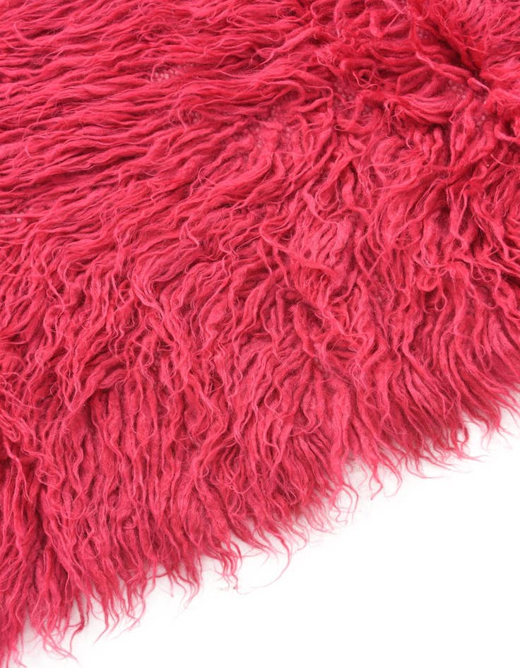 Detail image of 2' 9 x 5'  Hand Knotted Moroccan Wool Rug