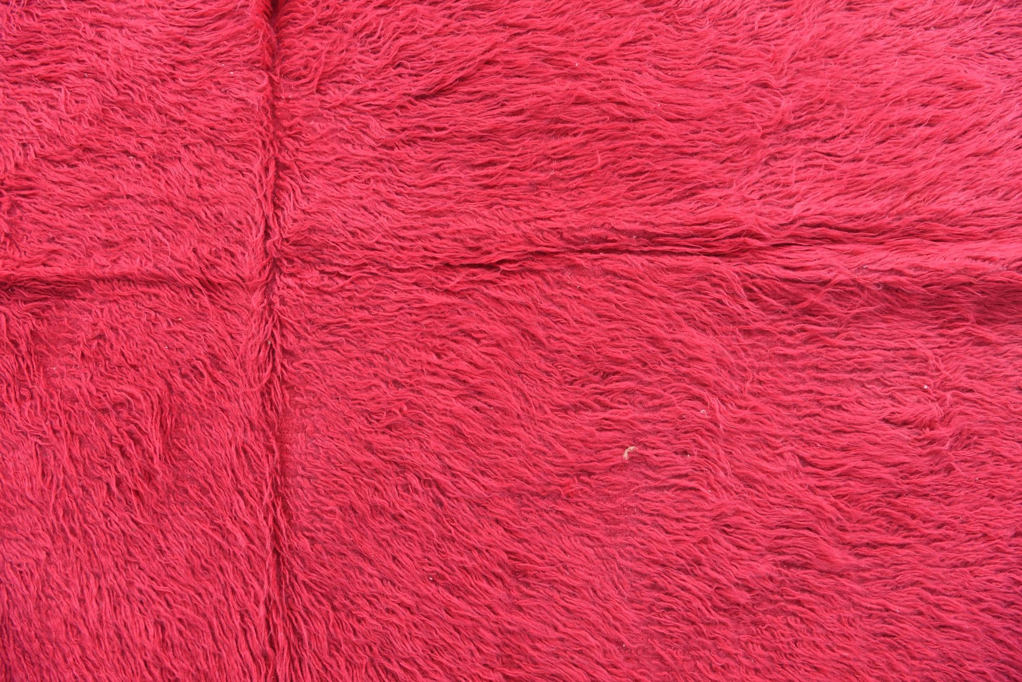 3' 10 x 6' 6 Hand Knotted Moroccan Wool Rug