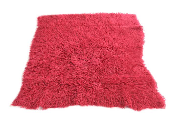 3' 10 x 4' 5 Hand Knotted Moroccan Wool Rug