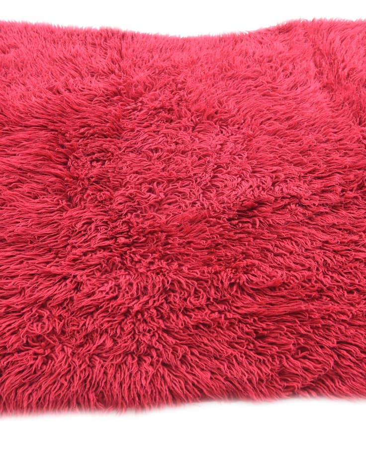 Detail image of 3' 10 x 4' 5  Hand Knotted Moroccan Wool Rug