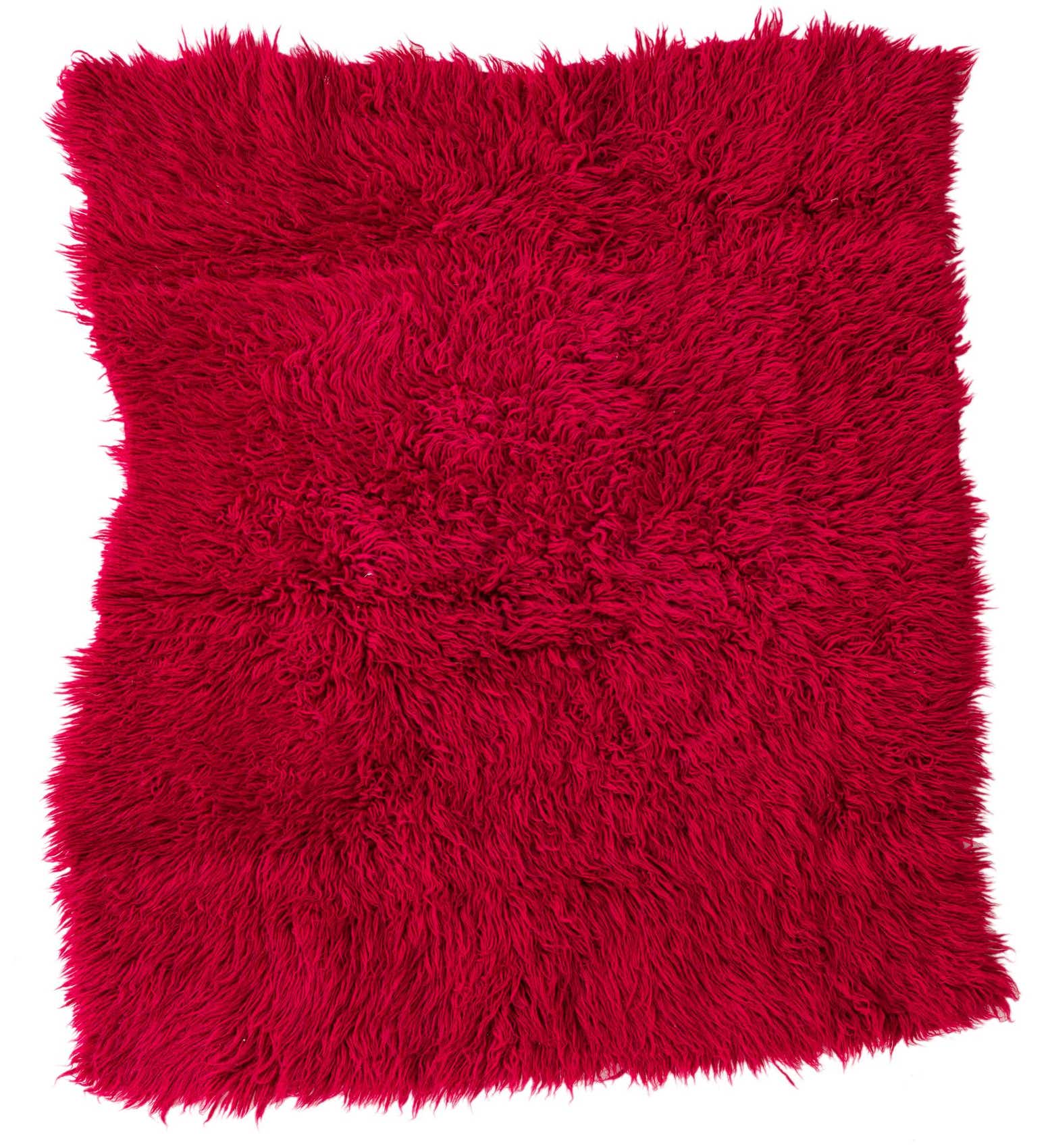 3' 10 x 4' 5 Hand Knotted Moroccan Wool Rug