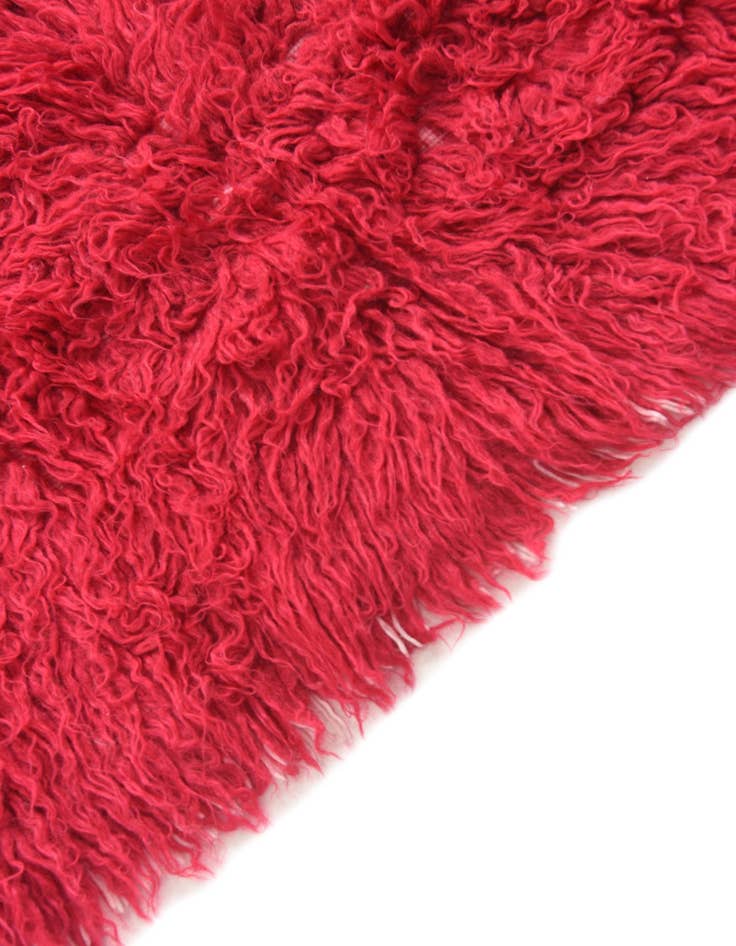 Detail image of 3' 4 x 5' 4  Hand Knotted Moroccan Wool Rug