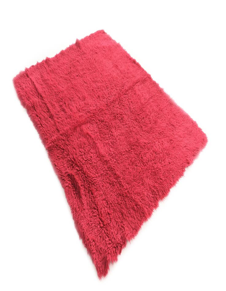 Detail image of 4' 8 x 6' 2  Hand Knotted Moroccan Wool Rug