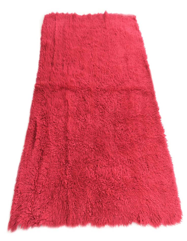 Detail image of 4' 8 x 6' 2  Hand Knotted Moroccan Wool Rug