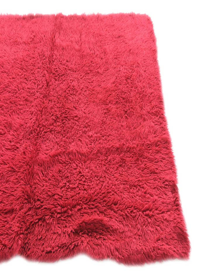 Detail image of 4' 8 x 6' 2  Hand Knotted Moroccan Wool Rug