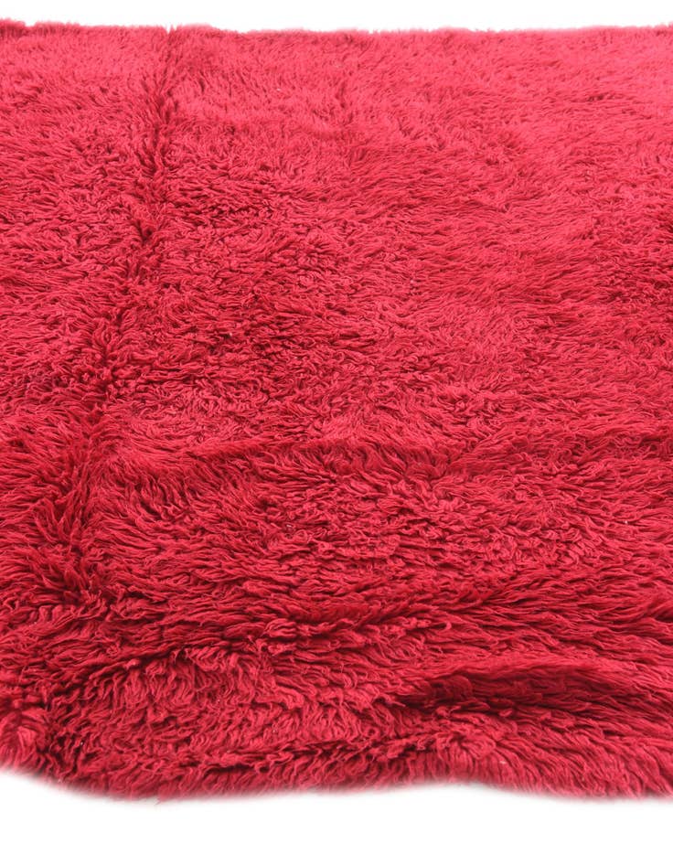 Detail image of 4' 8 x 6' 2  Hand Knotted Moroccan Wool Rug