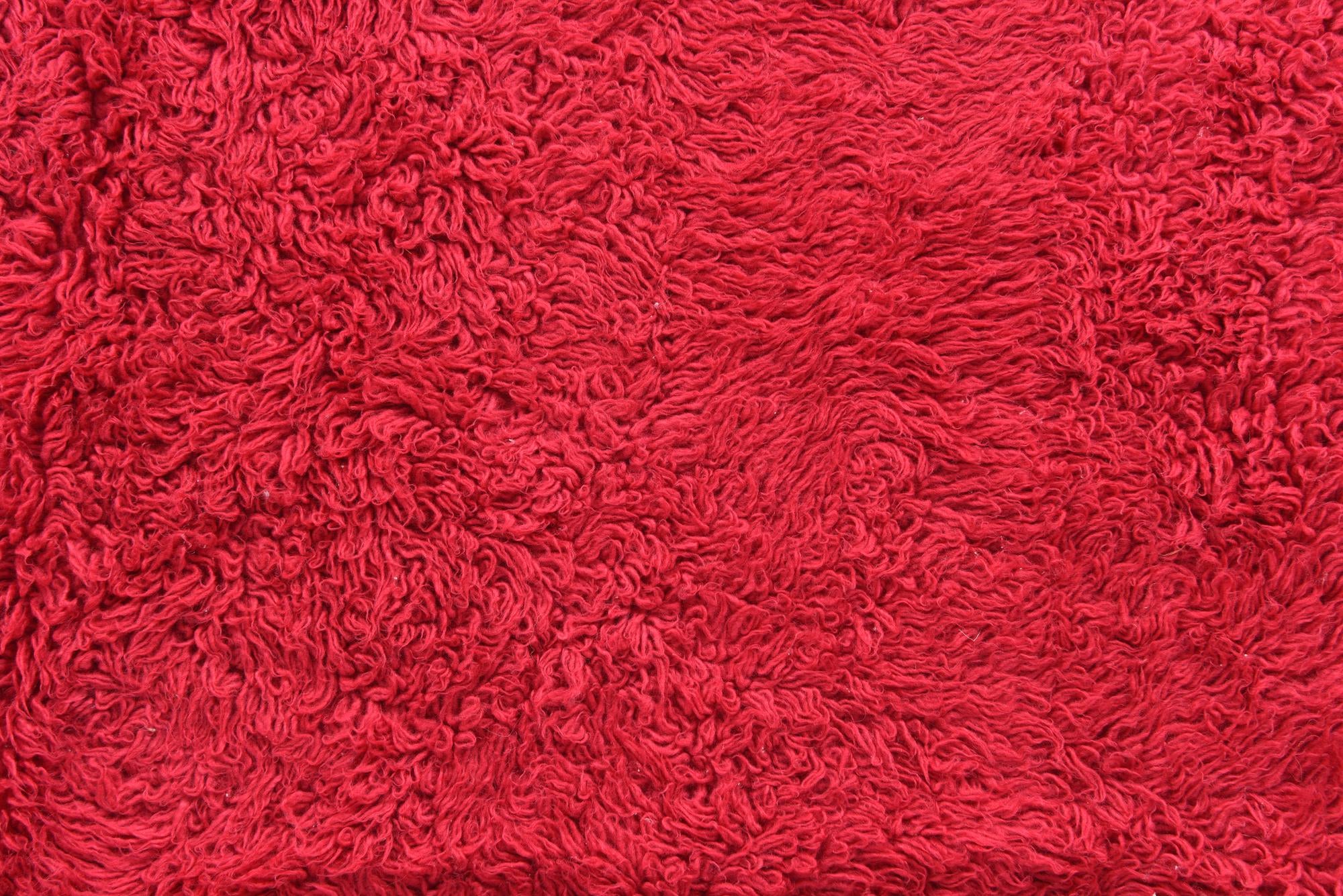 4' 8 x 6' 2 Hand Knotted Moroccan Wool Rug