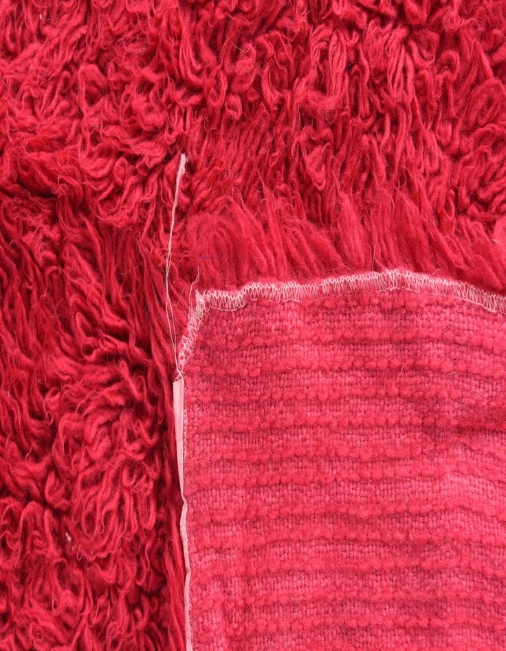 Detail image of 4' 8 x 6' 2  Hand Knotted Moroccan Wool Rug