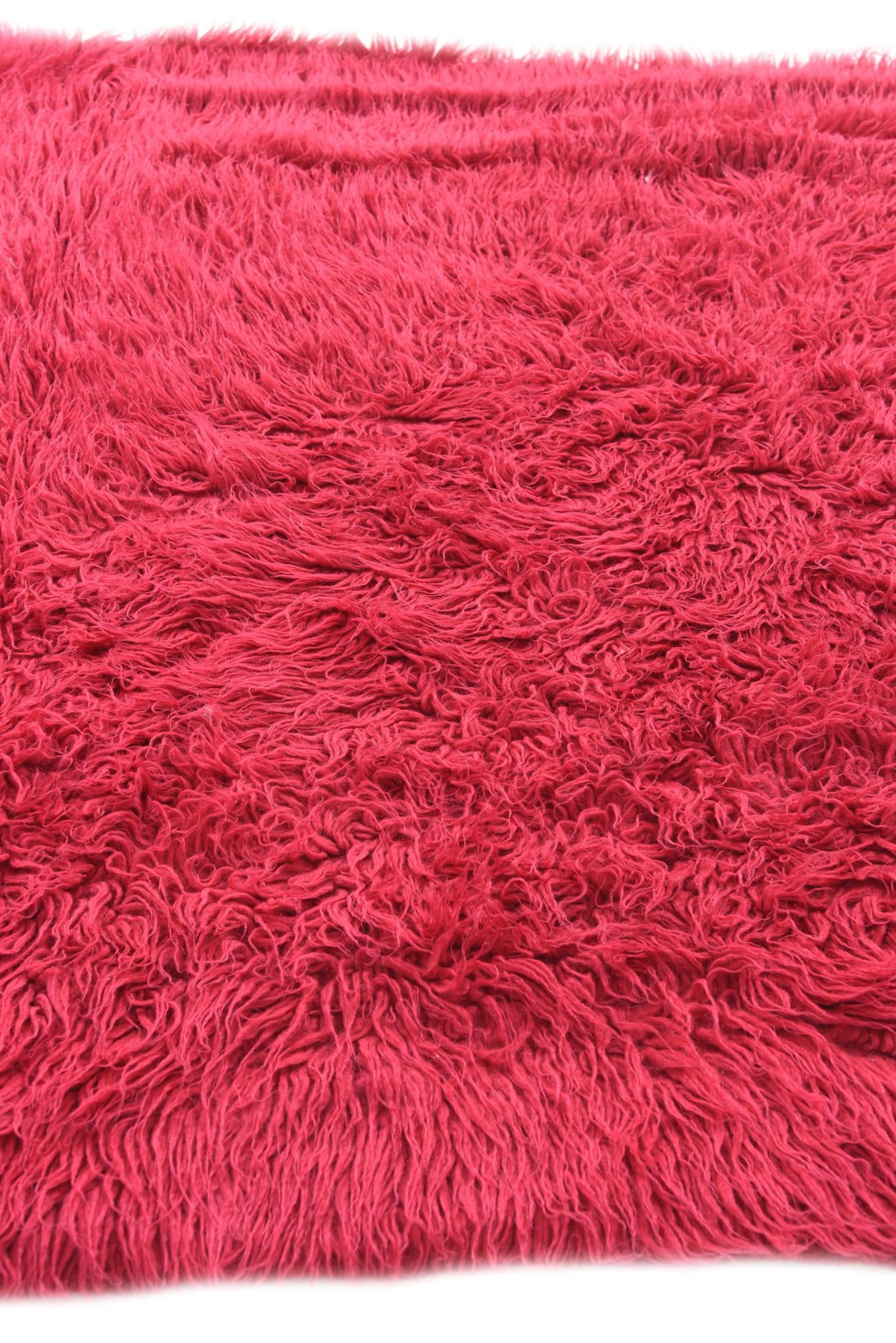 4' 4 x 6' 7 Hand Knotted Moroccan Wool Rug