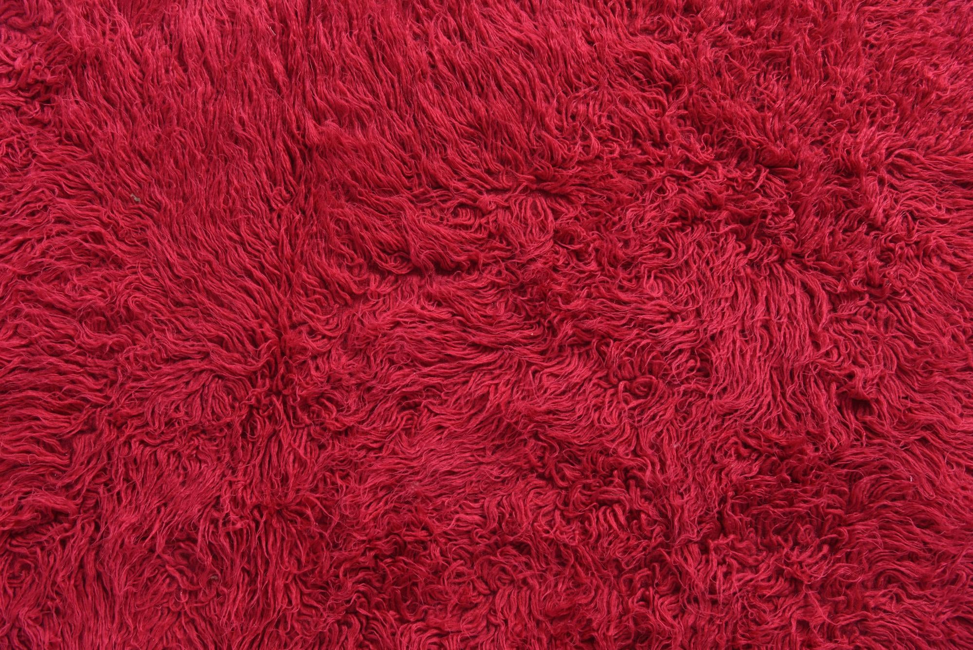 4' 4 x 6' 7 Hand Knotted Moroccan Wool Rug