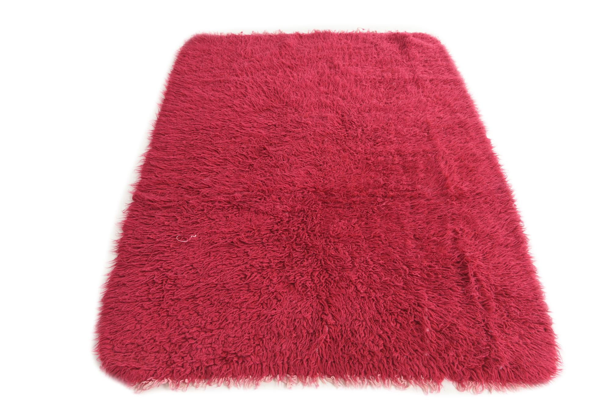 4' 5 x 6' 7 Hand Knotted Moroccan Wool Rug
