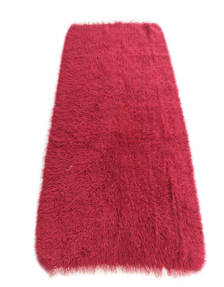 Detail image of 4' 5 x 6' 7  Hand Knotted Moroccan Wool Rug