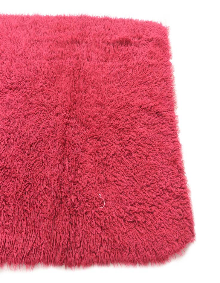 Detail image of 4' 5 x 6' 7  Hand Knotted Moroccan Wool Rug