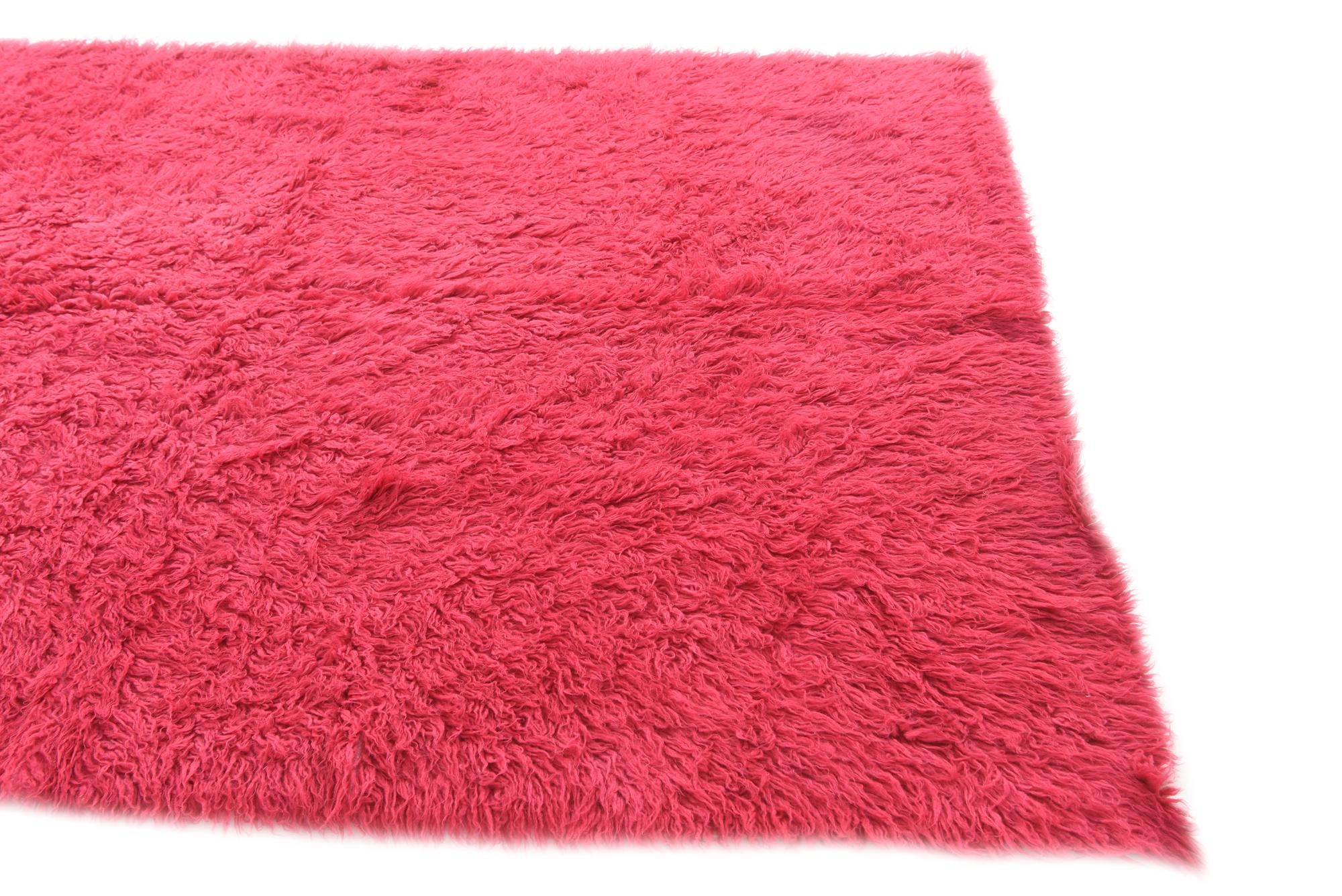 6' x 9' 3 Hand Knotted Moroccan Wool Rug