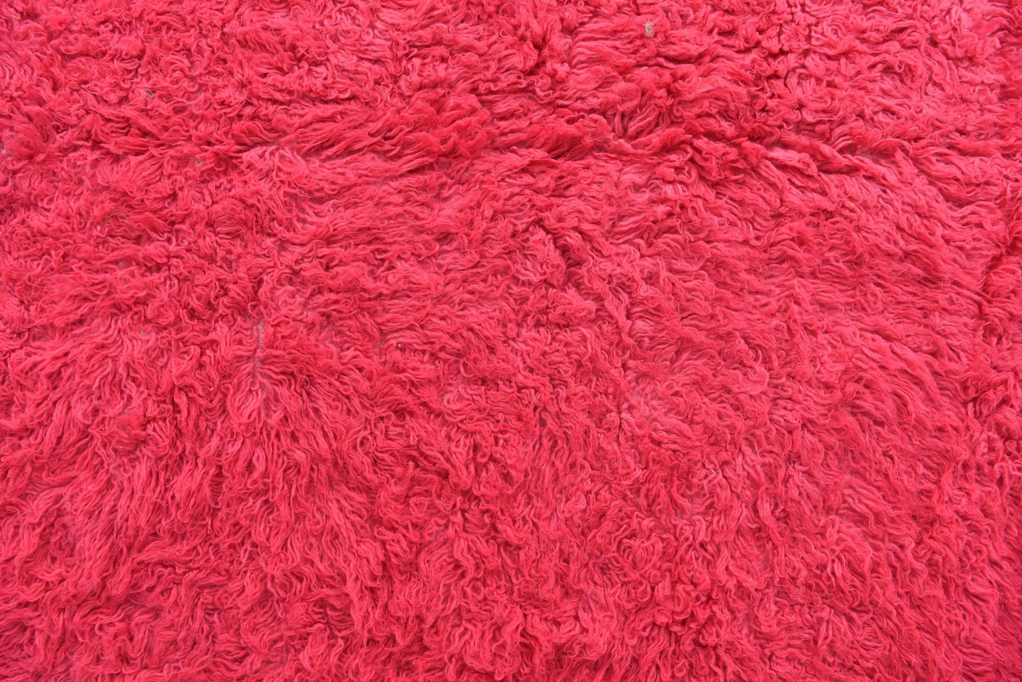 6' x 9' 3 Hand Knotted Moroccan Wool Rug
