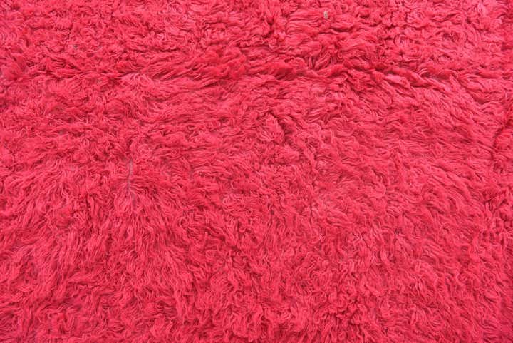 6' x 9' 3 Hand Knotted Moroccan Wool Rug