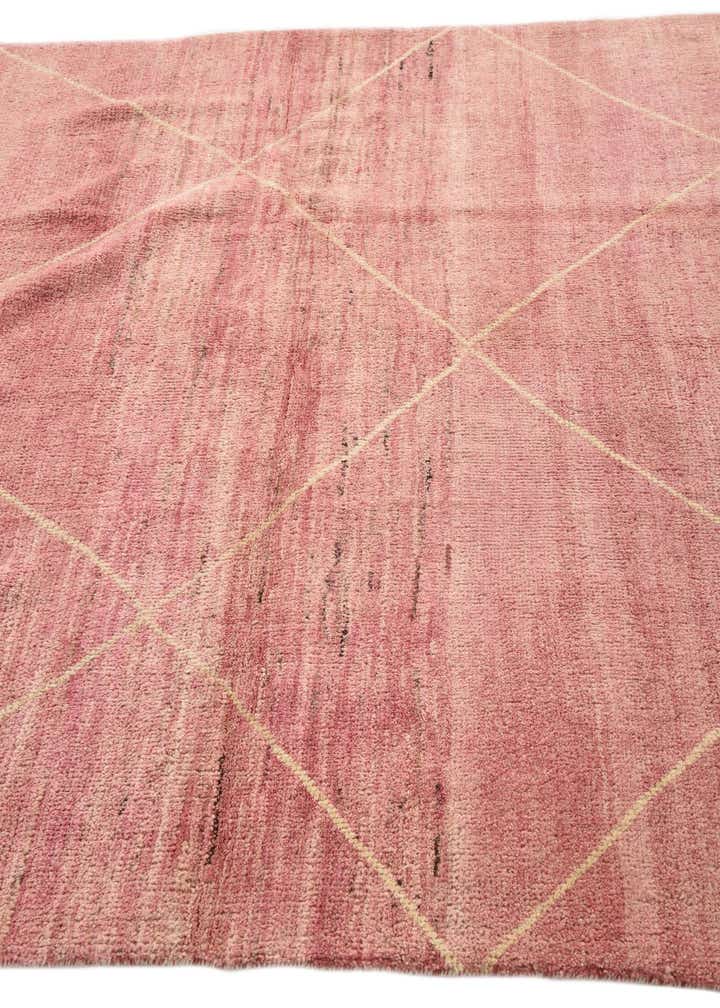 5' 7 x 7' 11 Hand Knotted Moroccan Wool Rug