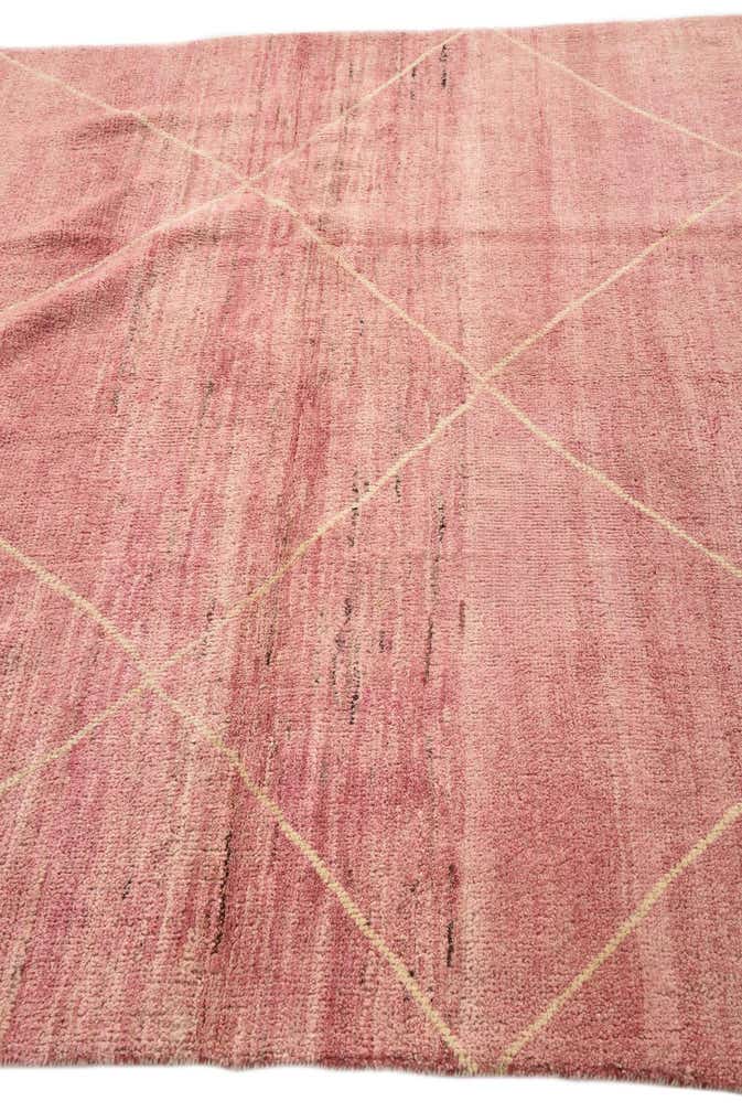 5' 7 x 7' 11 Hand Knotted Moroccan Wool Rug
