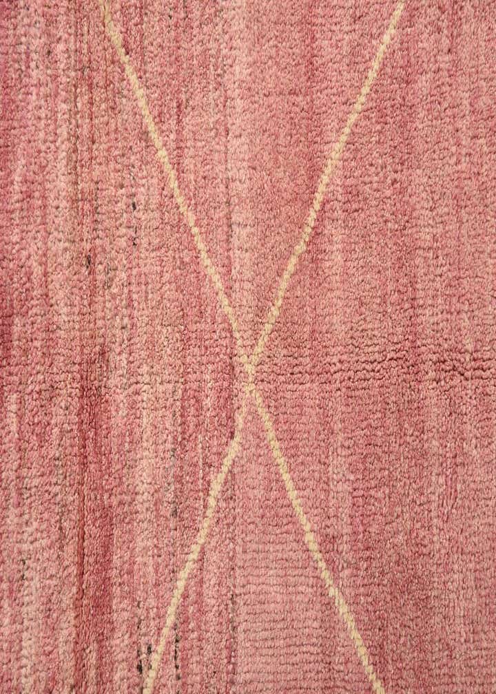 5' 7 x 7' 11 Hand Knotted Moroccan Wool Rug