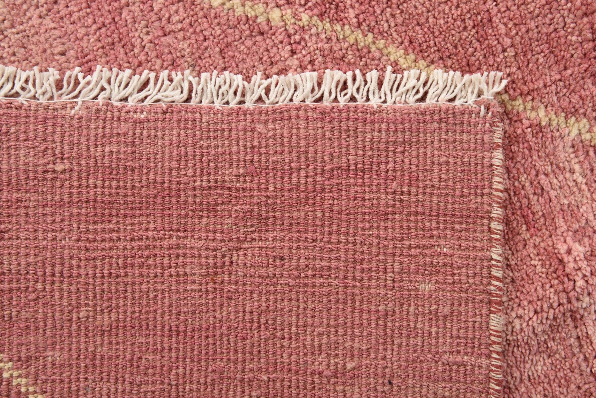 5' 7 x 7' 11 Hand Knotted Moroccan Wool Rug